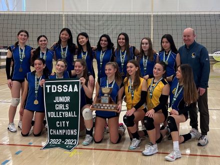 Jr Girls Volleyball champs